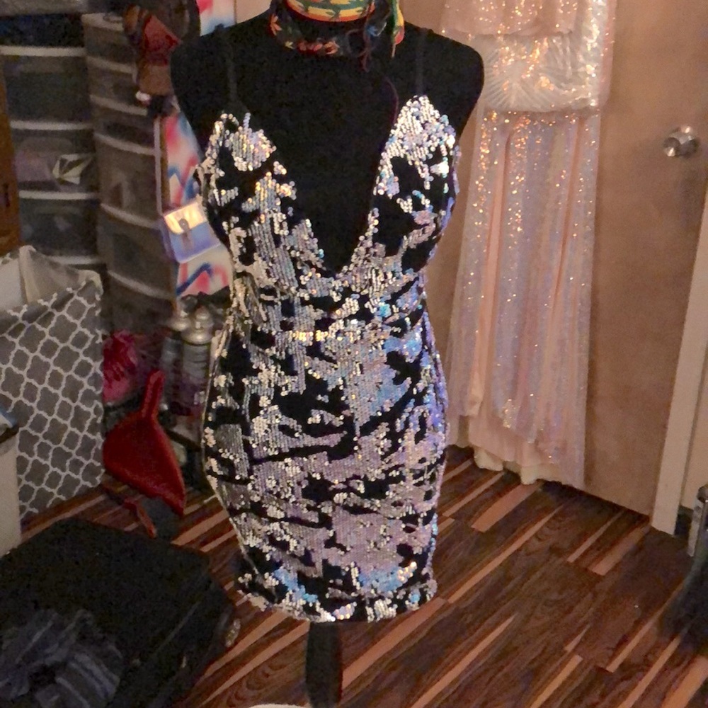 Fashion nova sequin dress